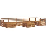  Set vanjskih sofa 8 kom. Prirodna | shoptok.hr