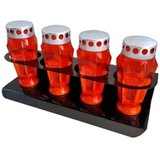  Nosač za četiri lampiona, crni | shoptok.hr