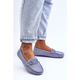 Boto marka niezdefiniowana Women's Fashionable Suede Moccasins Blue Rabell | Shoptok.si