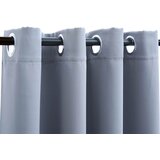  Zavjese za zamračivanje s prstenima 2 kom sive 140 x 245 cm | shoptok.hr