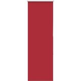 Rolo zavjesa za zamračivanje crvena 40x150 cm Širina tkanine 35,7 cm Poliester | shoptok.hr