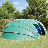  Bazenski šotor dome Zelena 538 x 440 x 204 cm, (5000207952) | Shoptok.si