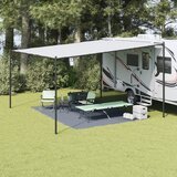 vidaXL Dodatek za šotor Modro-siv Poliester 300 x 400 cm | Shoptok.si