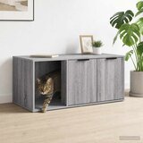 Namještaj za kavez za mačke Siva Sonoma 100 x 49 x 45 cm | shoptok.hr