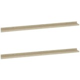 Maison Chic 2 kosi Stenske Police - Viseče police sonoma hrast 115x9x3 cm, (21793859) | Shoptok.si
