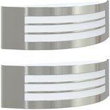  Vanjska zidna lampa 2 pcs Srebrno 32 x 10 x 10 cm | Eponuda.ba