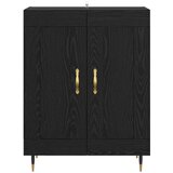  Kreveta Crni hrast 69,5 x 34 x 90 cm Konstruirano drvo | shoptok.hr