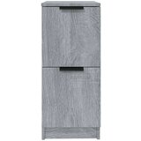  Komoda 2 kosa siva sonoma 30x30x70 cm konstruiran les, (20654620) | Shoptok.si