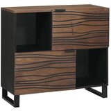  Komoda Smeđa 80 x 33 x 75 cm masivno drvo manga | Eponuda.com