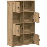  Regal za knjige boja hrasta 60x24x101,5 cm konstruirano drvo | shoptok.hr