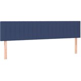 s oprugama i madracem plavi 160x200 cm od tkanine | shoptok.hr