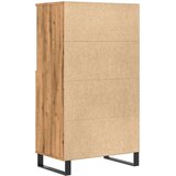  Visoka omara artisan hrast 60x36x110 cm inženirski les, (5000217643) | Shoptok.si