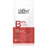 L´Biotica DermoMask B 5% učvrstitvena maska za obraz 8 ml Cene