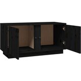 TV ormarić Crna 80 x 35 x 40 5 cm od masivne borovine | shoptok.hr