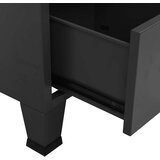 vidaXL Garderobna omara antracitna 90x50x180 cm kovina | Shoptok.si