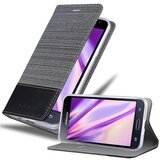 Cadorabo Case, združljiv s Samsungom v sivi črni barvi - zaščitni pokrov z magnetnim zapiranjem, stoječo funkcijo in režo za kartico, (20566635) Cene