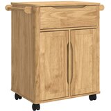  Kuhinjski kolica FLORO Vosak smeđa 72,5 x 45 x 80 cm | shoptok.hr