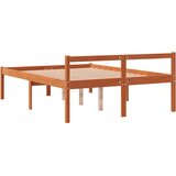  Krevet za starije osobe voštano smeđi 120 x 200 cm od borovine | shoptok.hr