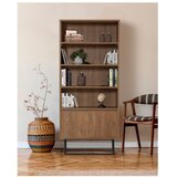 Kalune Design Biblioteka u dekoru oraha u prirodnoj boji 80x182 cm Rodez – | shoptok.hr