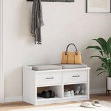 vidaXL Klupa za predsoblje SANDNES 87x40x50 cm od masivne borovine | shoptok.hr