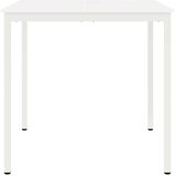  Barska miza Bela 110 x 110 x 105 cm Masivno borovo les, (5000268792) | Shoptok.si