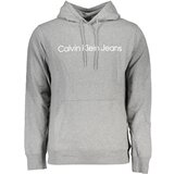 Calvin Klein MEN'S GRAY ZIPLESS SWEATSHIRT Cene