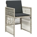  Vrtni set za objed 9 pcs Svijetlo siva Čelik s prahom premazan | shoptok.hr
