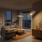  Luster na sajli PIATTO 1xGX53/15W/230V, prečnik 45 cm, beo | Eponuda.com