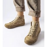 Big Star Beige insulated sneakers Cene