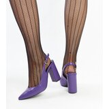 Gemre Wechsler Purple Slingback Pumps | shoptok.hr