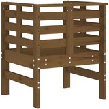  Vrtne stolice 2 kom boja meda 61,5x53x71 cm od masivne borovine | shoptok.hr