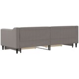  Dnevni krevet na razvlačenje smeđesivi 80 x 200 cm od tkanine | shoptok.hr