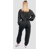 GymBeam Ženski duks Aura Cropped Washed Black | ePonuda.com