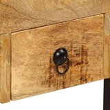  Radni stol s 2 ladice od masivnog drva manga 110 x 50 x 77 cm | shoptok.hr