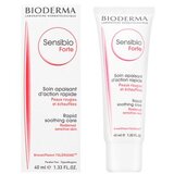 Bioderma Sensibio Forte krema za obraz za zelo občutljivo kožo 40 ml za ženske | Shoptok.si