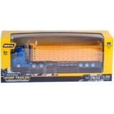 Kamion s volumenskom poluprikolicom metal žuta huina 1:50 | shoptok.hr