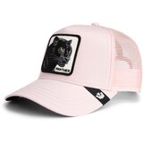Goorin Bros Kapa 'Panther' svetlo rumena / roza / črna / bela Cene