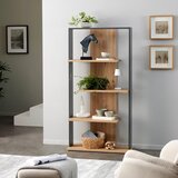 Modern Living Regal Erik, Antracit, Barva Hrasta | Shoptok.si