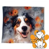 Tauro Pro Line soft Blanket Australian Shepherd 127x152cm, Mekano Šareno Ćebe Cene