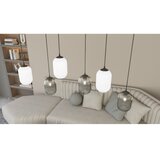  Visilica na sajli VERDI 3xE27/15W/230V crna/siva/bela | Eponuda.com