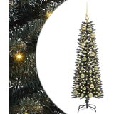 vidaXL Umestno božično drevo med 150 LED Zelena 40.5 x 40.5 x 120 cm | Shoptok.si