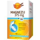 Natural Wealth magnezijum 375 mg + vitamin B6, 100 kapsula - podrška energiji Cene