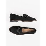 Sergio Leone Suede loafers with black chain | Shoptok.si