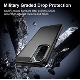 Techsuit Carbon Silicone maska za Xiaomi Redmi A7 Pro 4G – crna | shoptok.hr