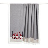 XMAS DEKORATIVNA ODEJA 150/200 cm siva, zelena, rdeča | Shoptok.si