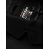 Ombre Men's SLIM knit jacket with subtle texture - black | shoptok.hr