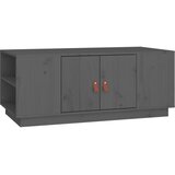  Stolić za kavu sivi 100 x 50 x 41 cm od masivne borovine | Eponuda.com