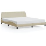  Okvir za krevet Dover krem 180 x 200 cm od tkanine | Eponuda.ba