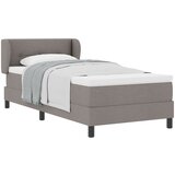 vidaXL Box spring postelja z vzmetnico taupe 90x200 cm tkanina Cene