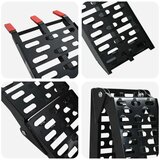  Rampe za Utovar 2 pcs Crna 222 x 29 x 14 cm Aluminij | shoptok.hr